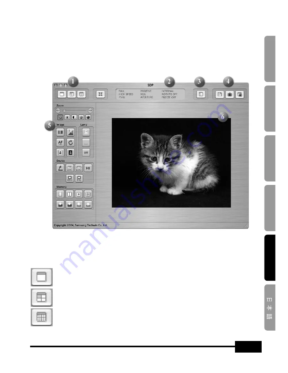 Samsung SDP-950STA Software User'S Manual Download Page 269