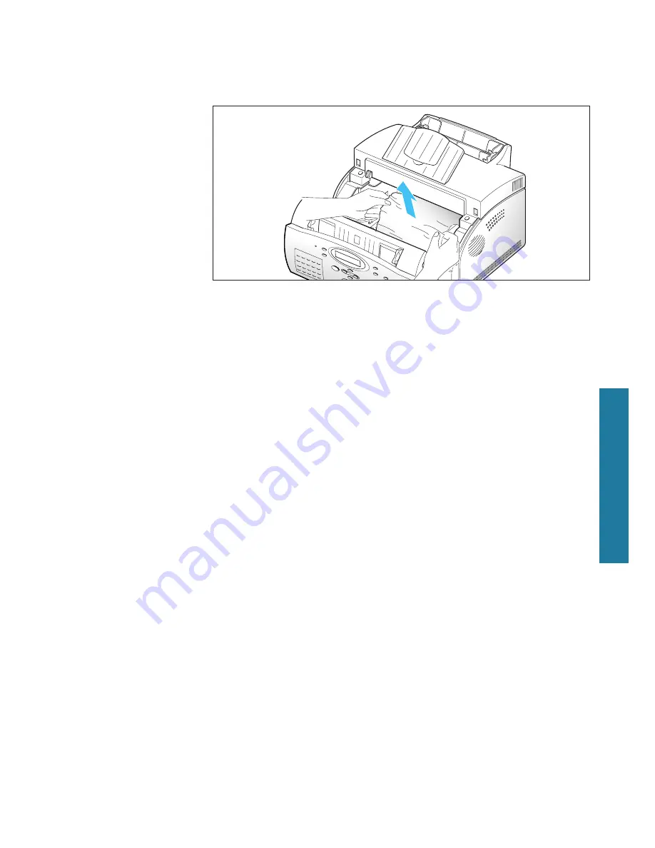 Samsung SF-5800P User'S Manual Setup And Operation Download Page 81