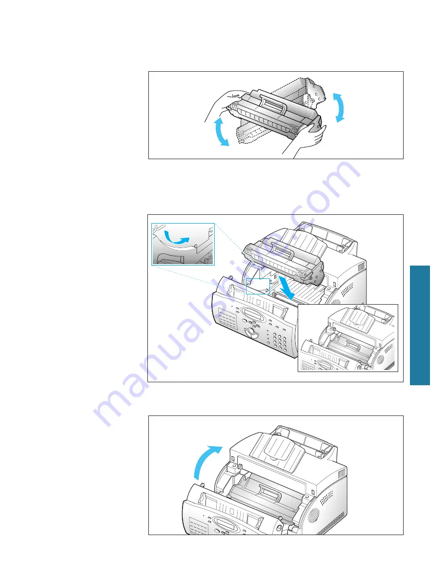 Samsung SF-5800P User'S Manual Setup And Operation Download Page 91