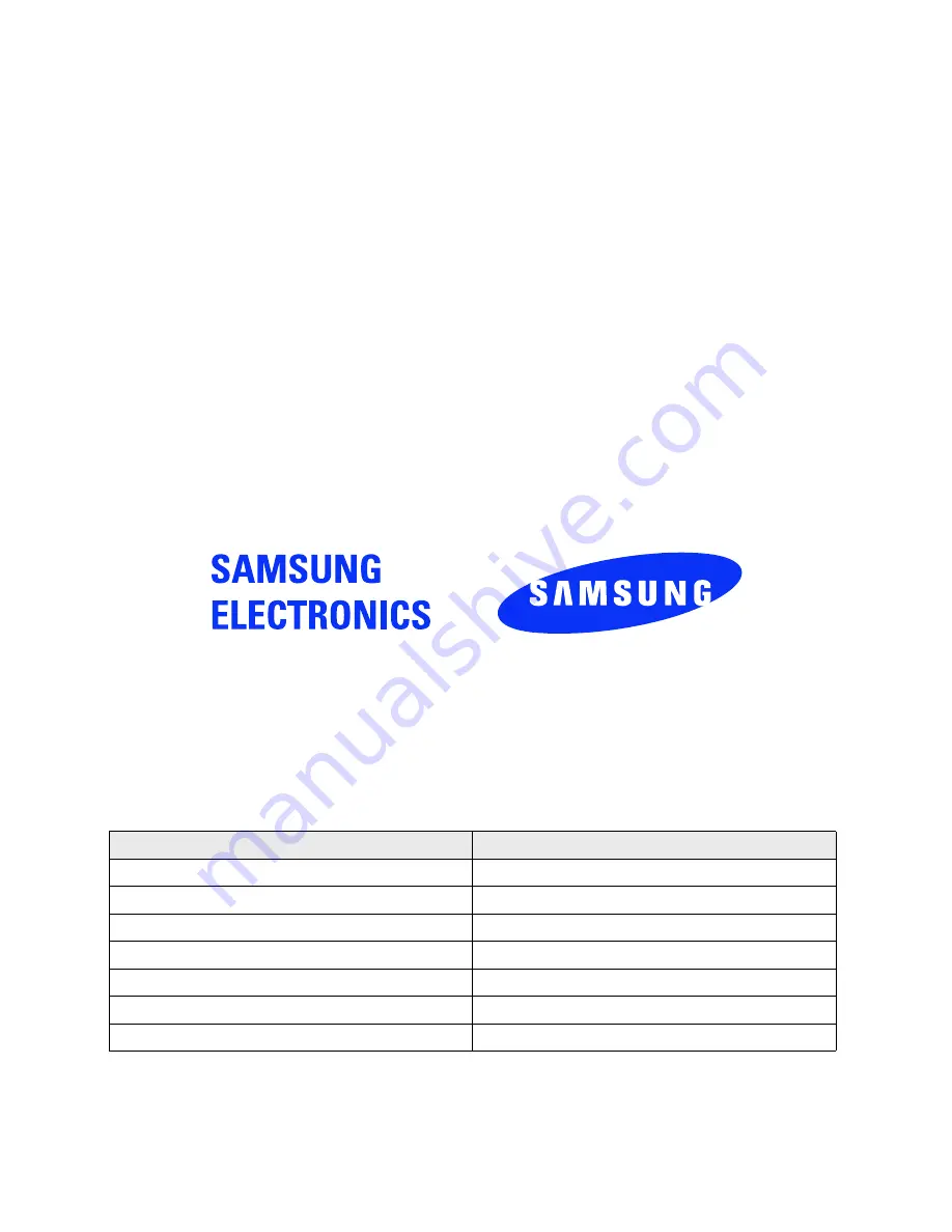 Samsung SGH-J770 Service Manual Download Page 2