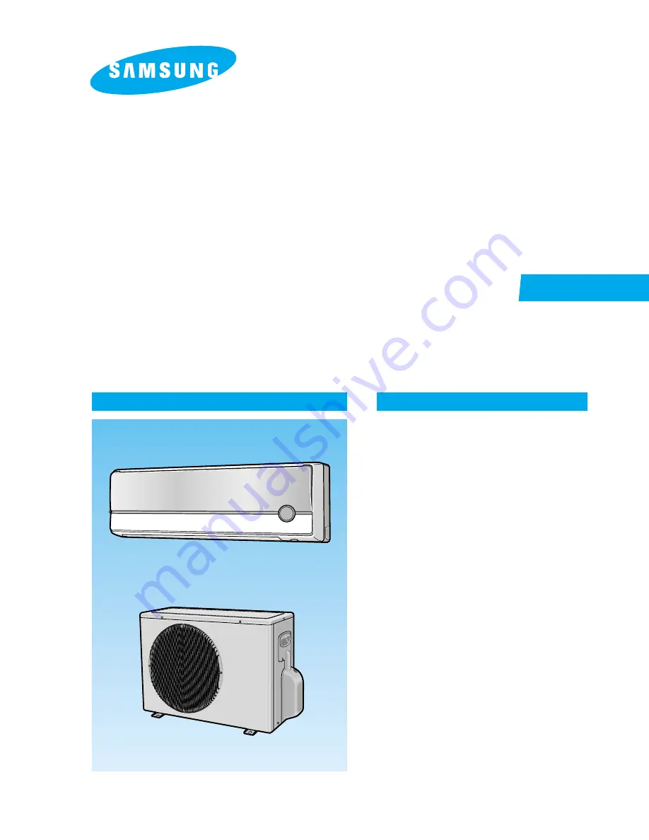 Samsung SH09BPD Service Manual Download Page 1