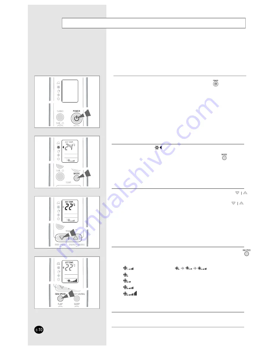 Samsung SH09ZW8 Owner'S Instructions Manual Download Page 10