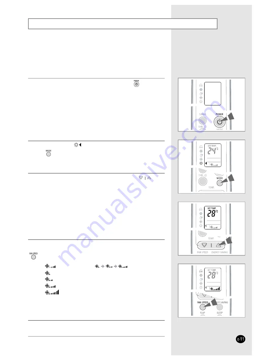 Samsung SH09ZW8 Owner'S Instructions Manual Download Page 11