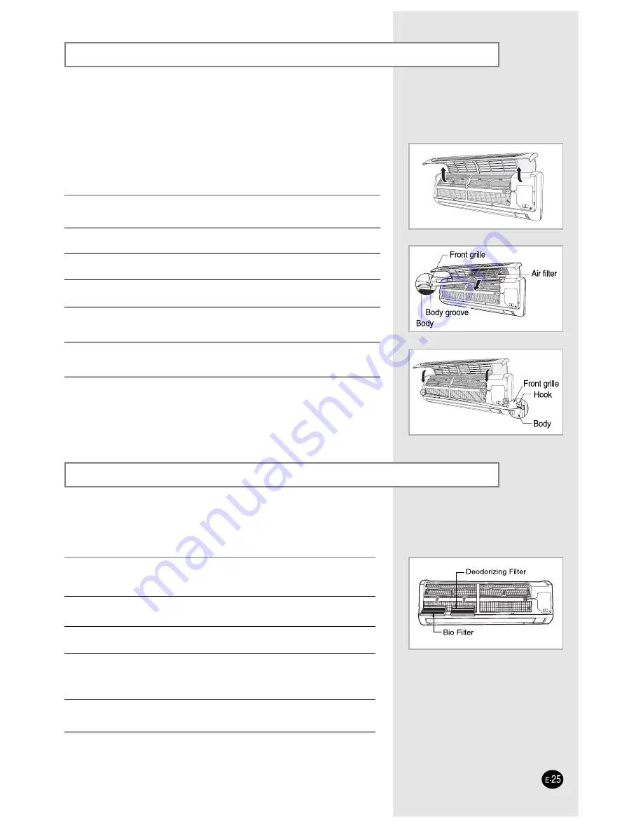 Samsung SH09ZW8 Owner'S Instructions Manual Download Page 25