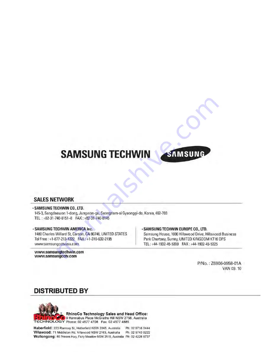 Samsung SHC-737 Series User Manual Download Page 21