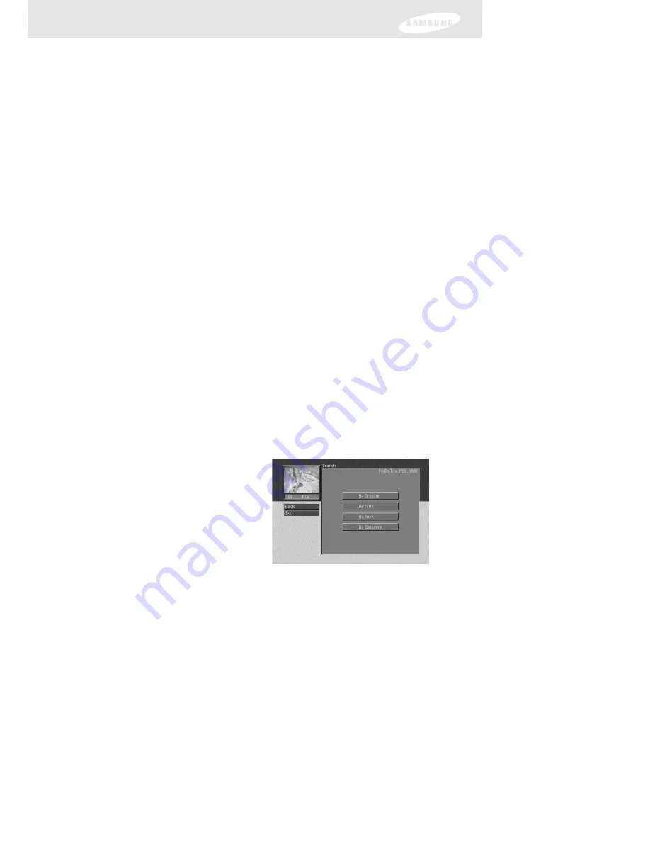 Samsung SIR-TS160 Owner'S Manual Download Page 61