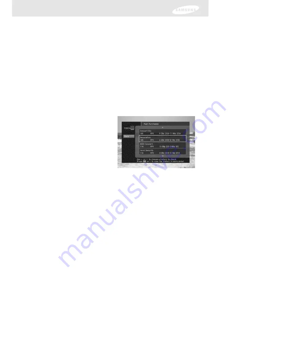 Samsung SIR-TS160 Owner'S Manual Download Page 65