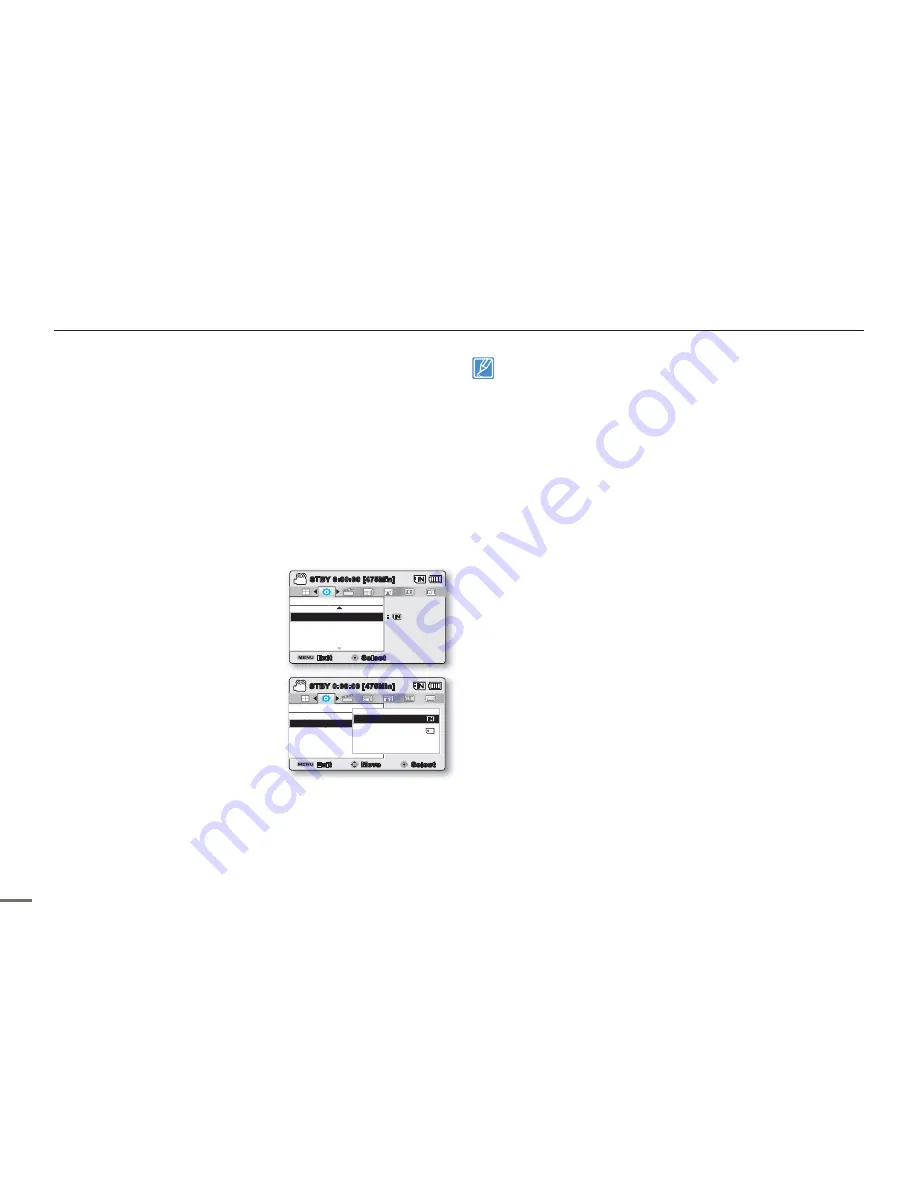 Samsung SMX-F500BP (Spanish) Manual Del Usuario Download Page 37