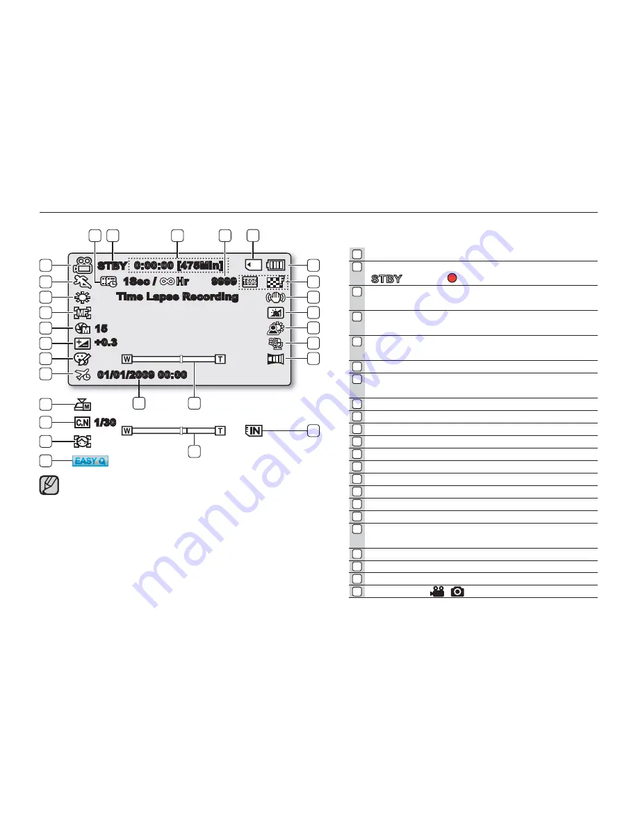 Samsung SMX-K400BN (Spanish) Manual Del Usuario Download Page 35