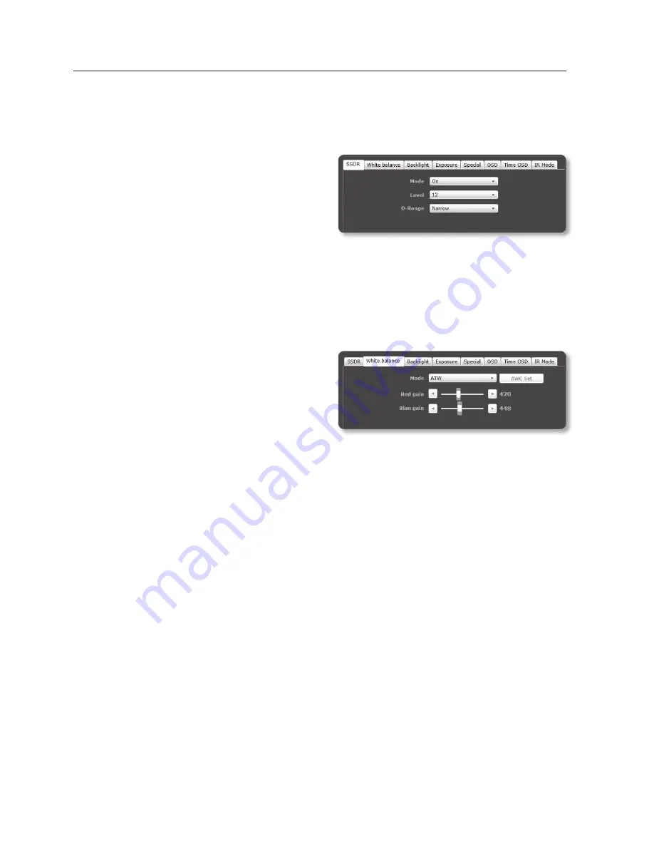 Samsung SNO-7082R User Manual Download Page 54