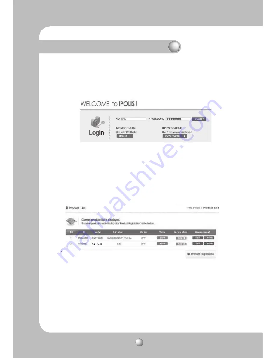 Samsung SNP-3301 Скачать руководство пользователя страница 70