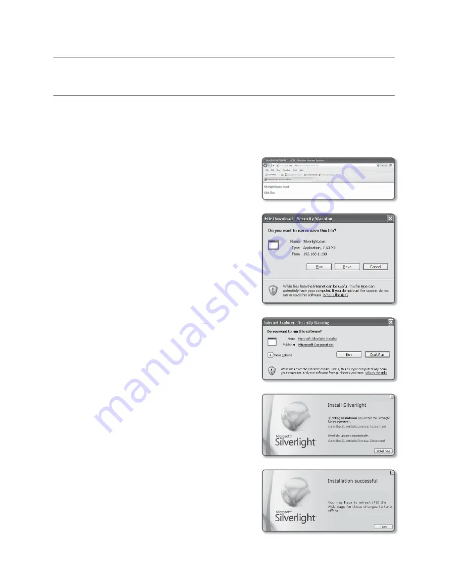 Samsung SNP-6321H Network Setup Manual Download Page 32