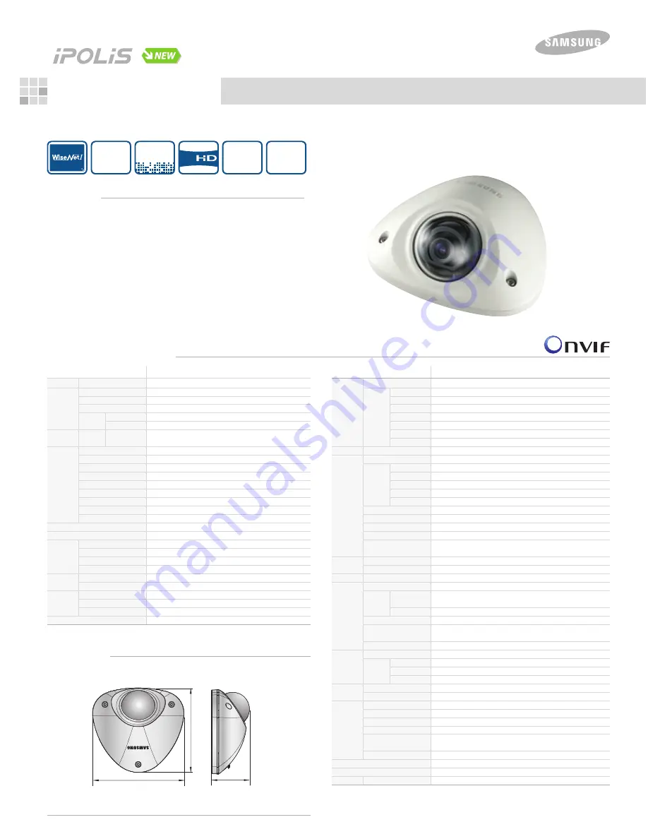 Samsung SNV-5010 Brochure & Specs Download Page 8