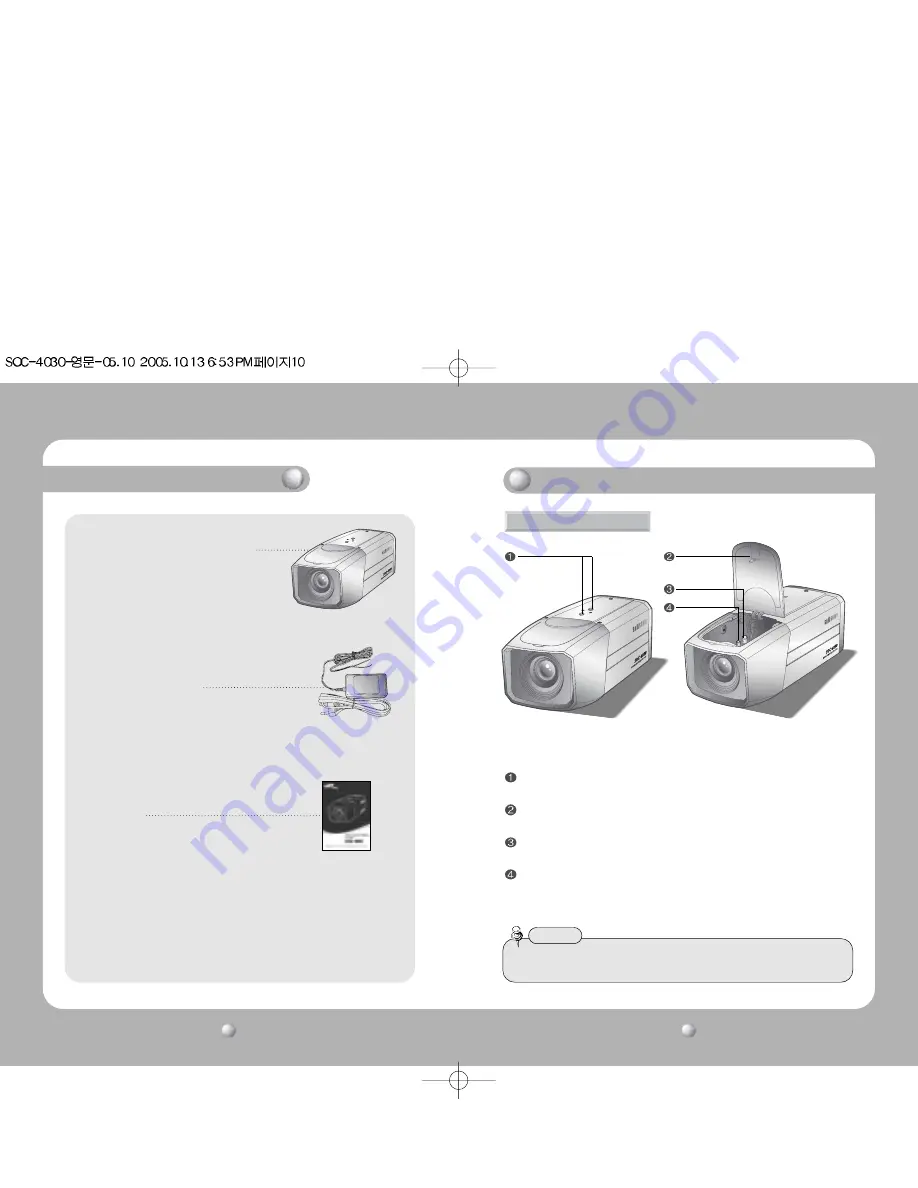 Samsung SOC-4030 Instruction Manual Download Page 6