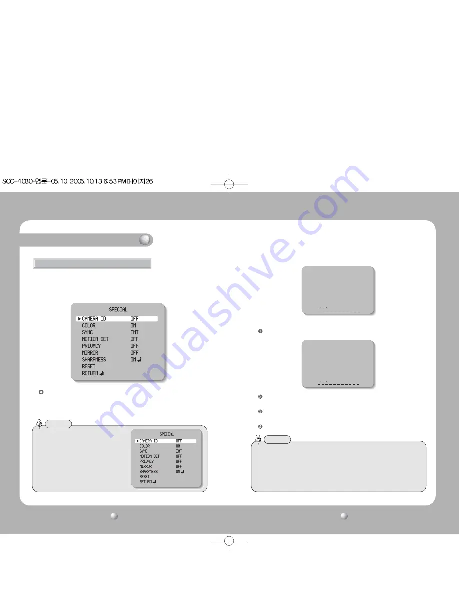 Samsung SOC-4030 Instruction Manual Download Page 14