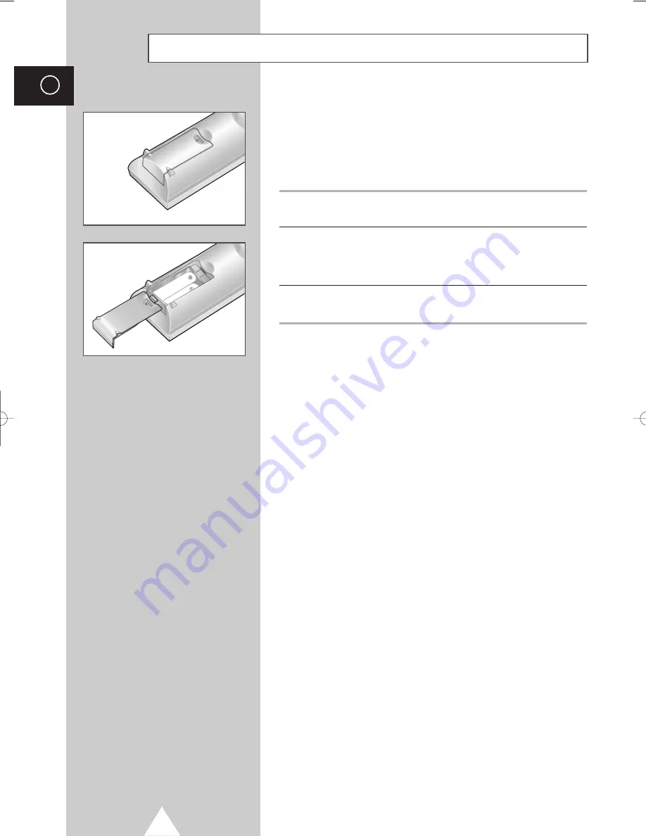 Samsung SP-42W5HF Owner'S Instructions Manual Download Page 10