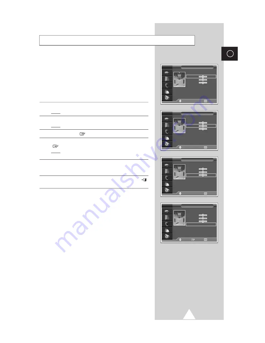 Samsung SP-43L2H Owner'S Instructions Manual Download Page 39