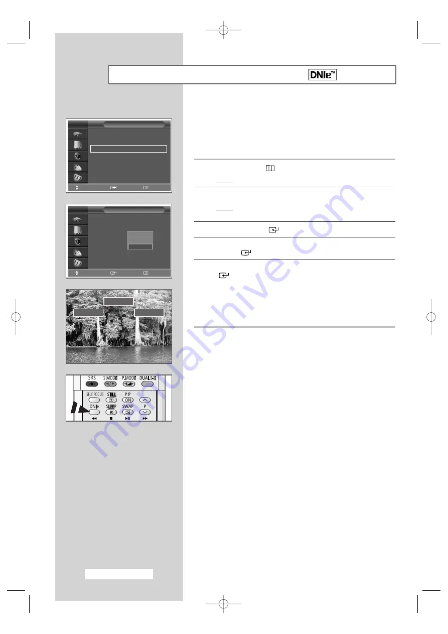 Samsung SP-43Q1 Owner'S Instructions Manual Download Page 36