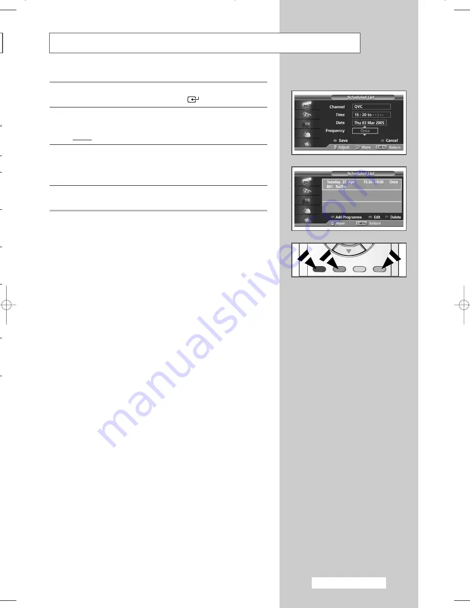 Samsung SP-43Q5HL Owner'S Instructions Manual Download Page 31