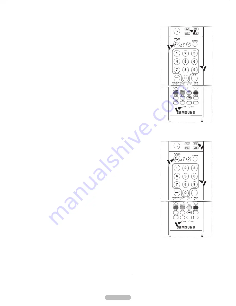 Samsung SP-46K5HD Owner'S Instructions Manual Download Page 22