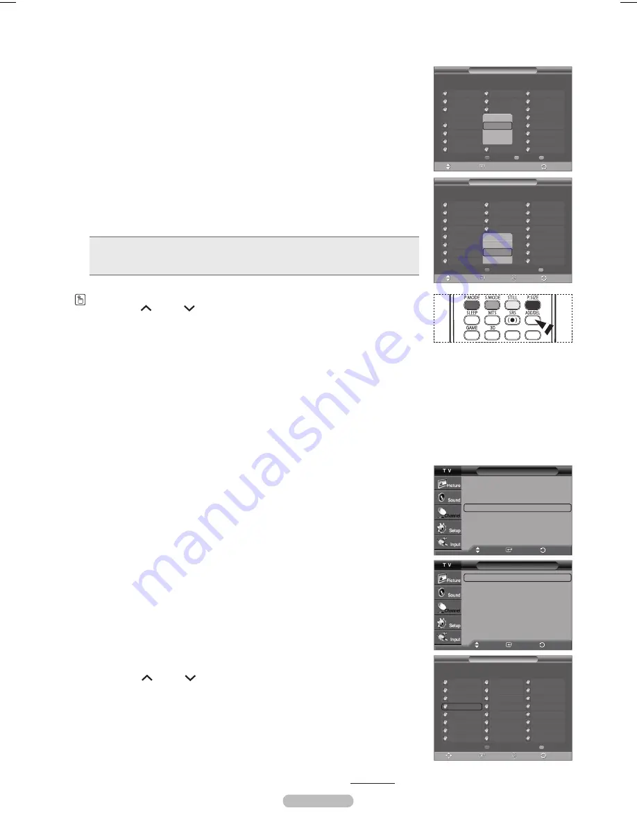 Samsung SP-46K5HD Owner'S Instructions Manual Download Page 38