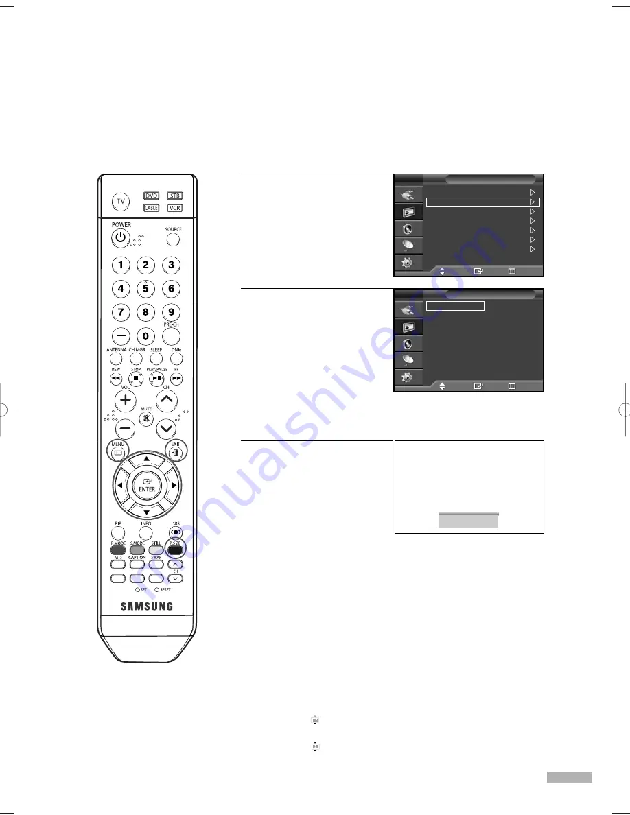 Samsung SP-50K3HV Скачать руководство пользователя страница 57