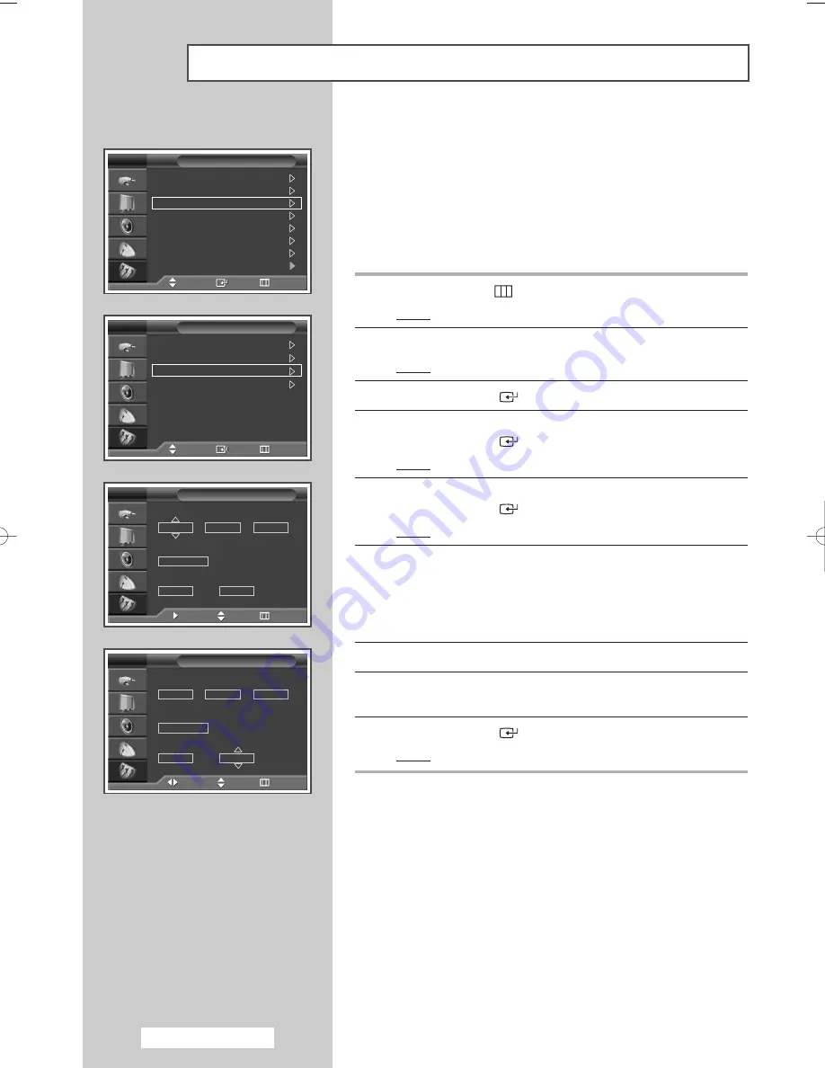 Samsung SP-50L6HX Owner'S Instructions Manual Download Page 48