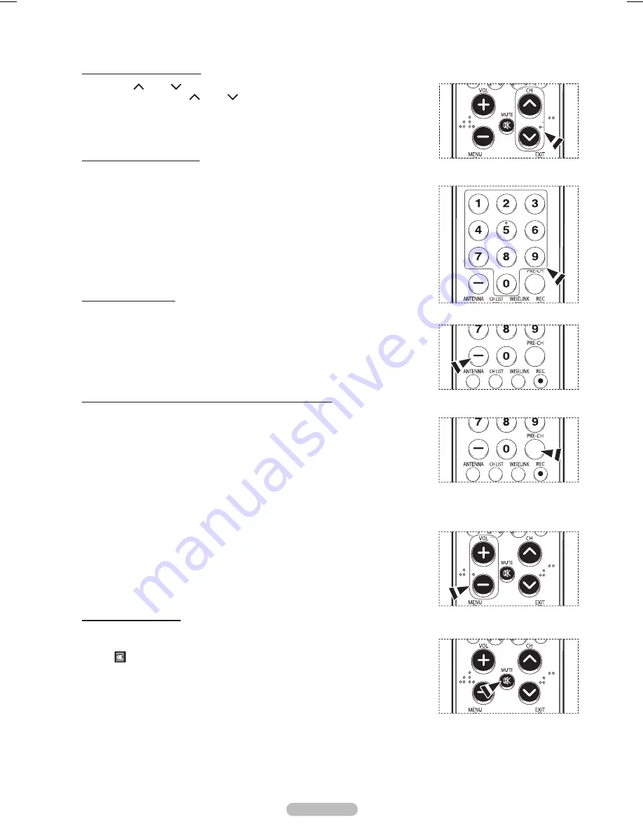 Samsung SP-72K8UH Owner'S Instructions Manual Download Page 19