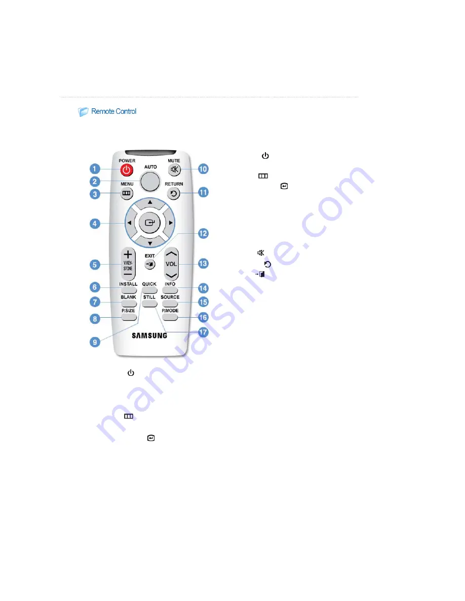 Samsung SP-L200 Owner'S Instructions Manual Download Page 12