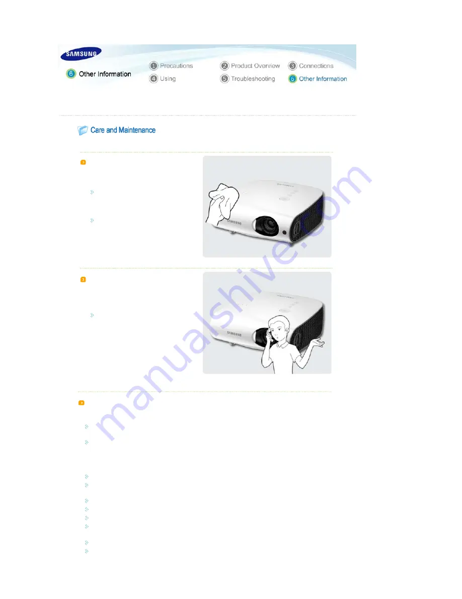 Samsung SP-L200 Owner'S Instructions Manual Download Page 33