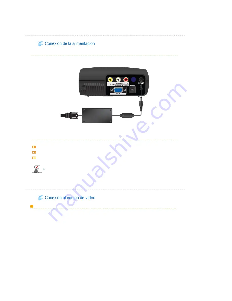 Samsung SP-P400 (Spanish) Manual Del Usuario Download Page 19