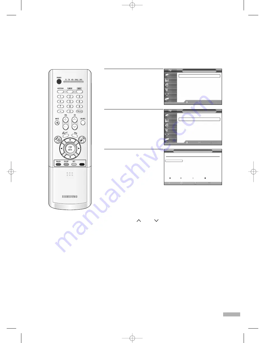 Samsung SP50L6HN Owner'S Instructions Manual Download Page 89