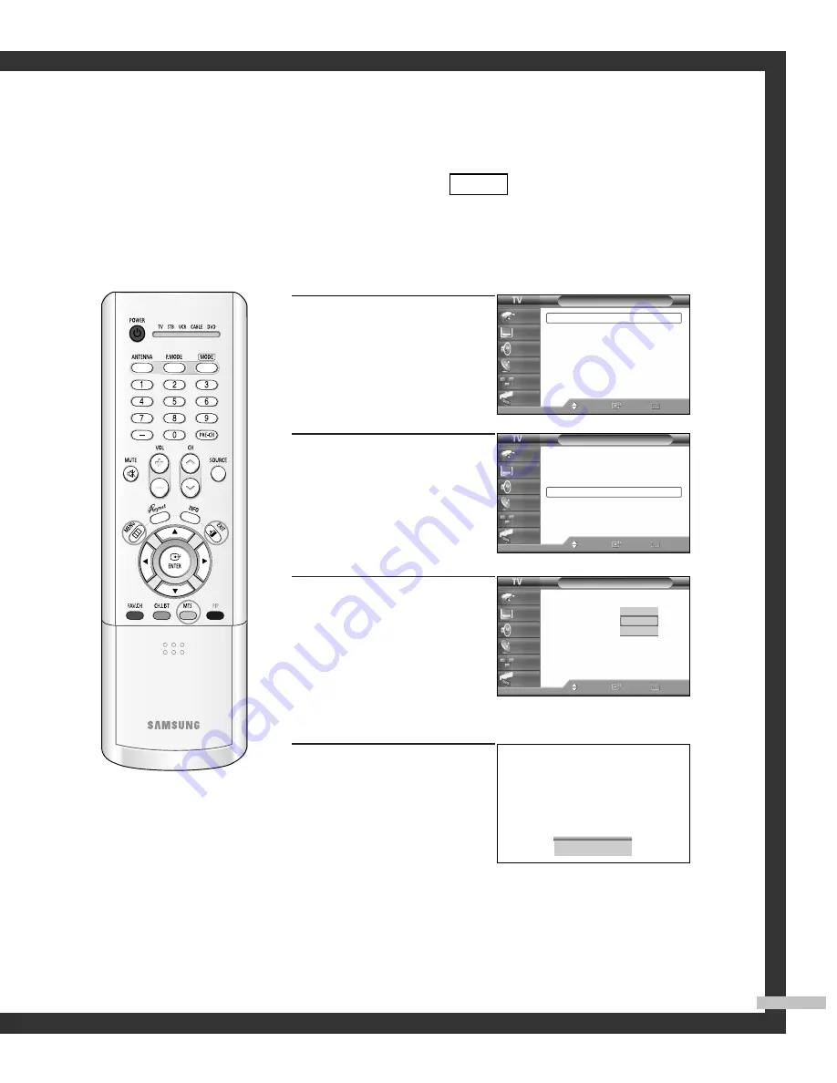 Samsung SP50L7HD Owner'S Instructions Manual Download Page 79