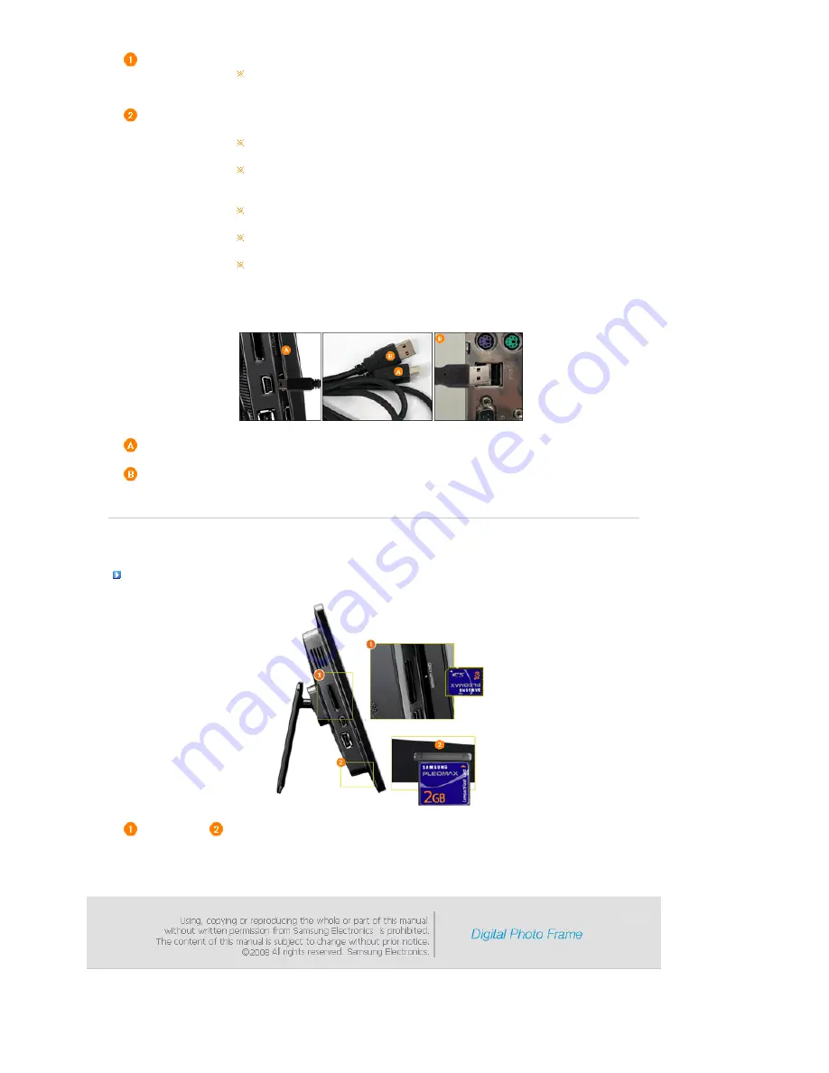 Samsung SPF-105P - Digital Photo Frame UbiSync USB Mini-PC Monitor User Manual Download Page 11