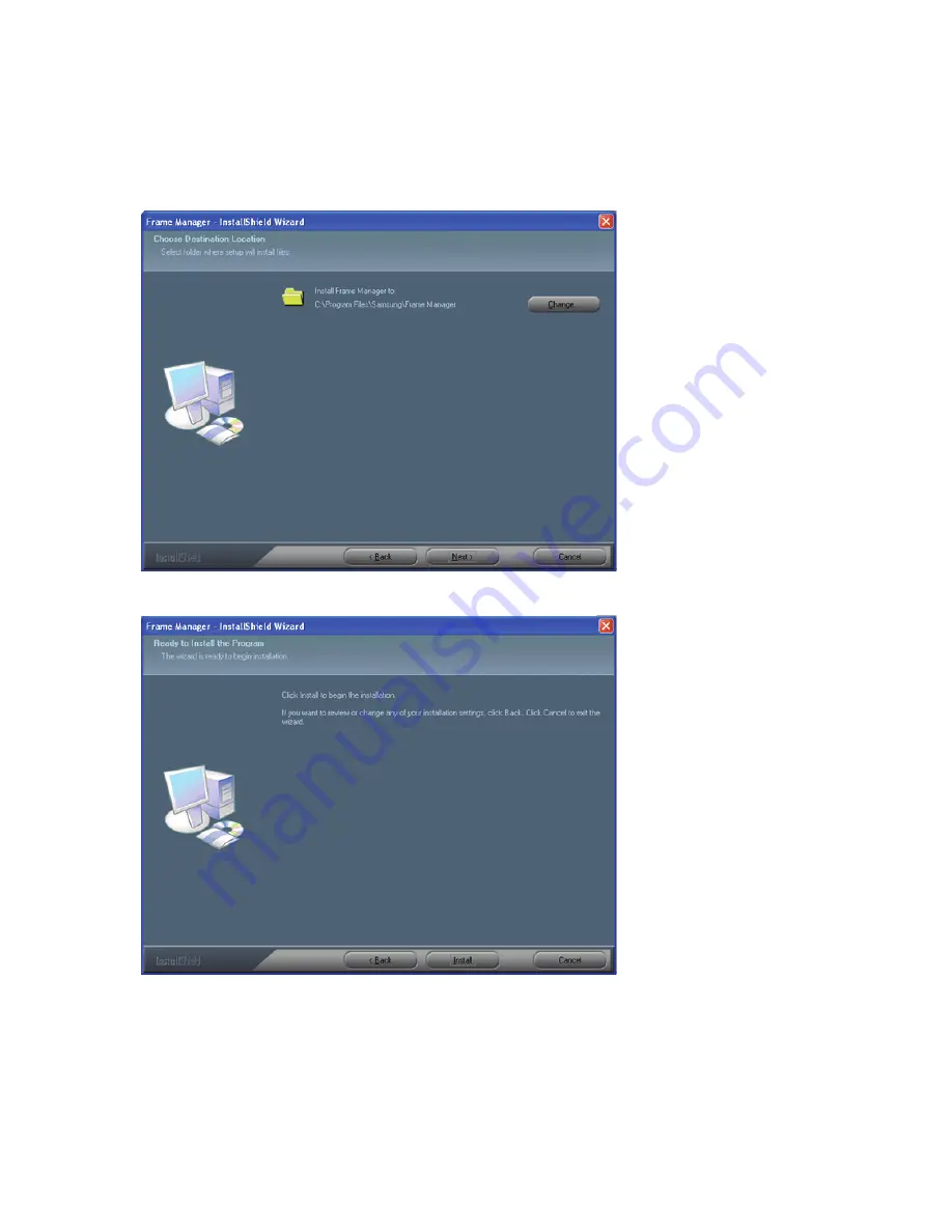 Samsung SPF-83H Installation Manual Download Page 2