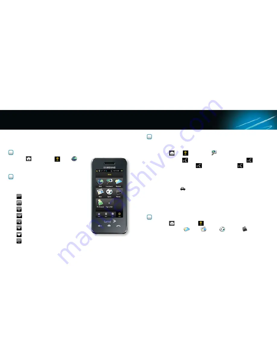 Samsung Sprint GH68-18627A Quick Start Manual Download Page 9