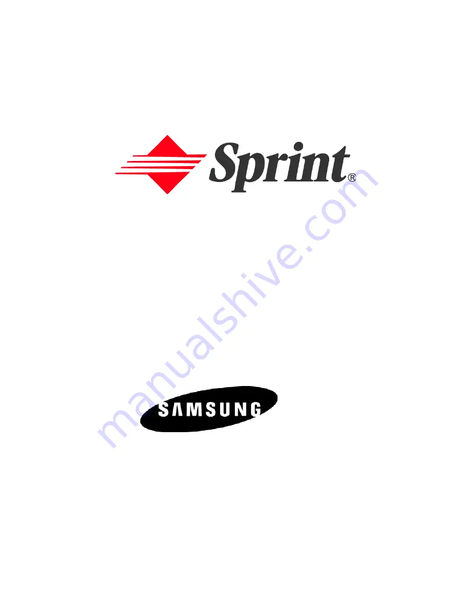 Samsung SPRINT SPH-i500 Online User'S Manual Download Page 1