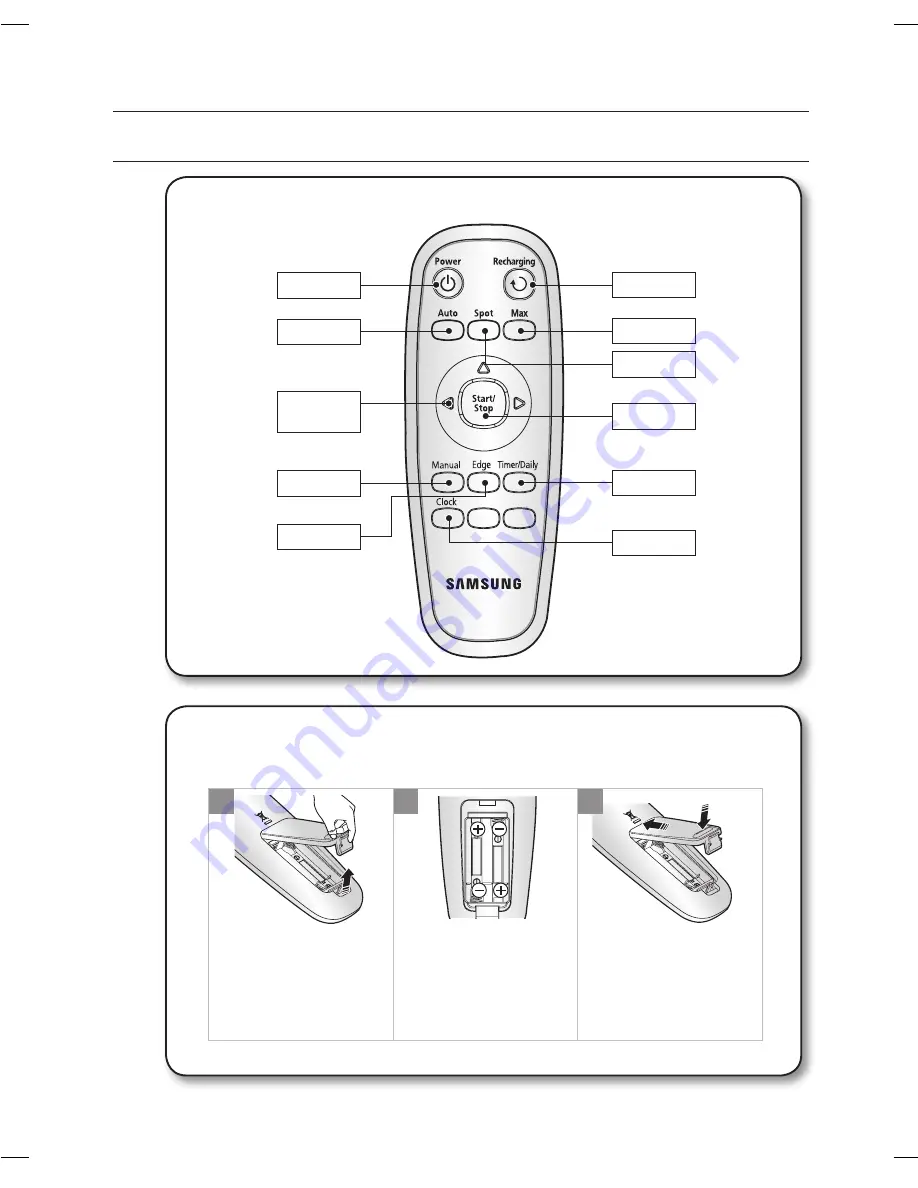 Samsung SR8850 Скачать руководство пользователя страница 66