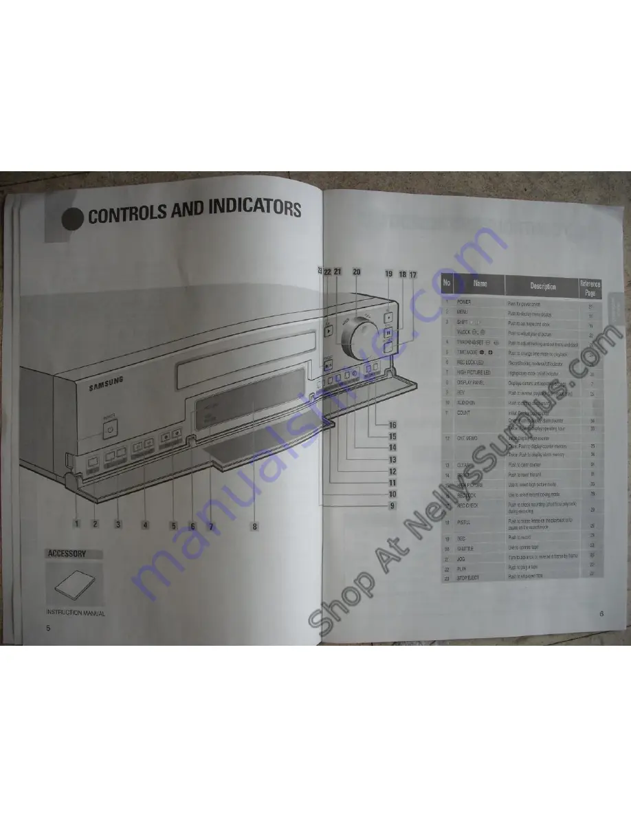 Samsung SRV-960A Installation And Operating Instrictions Download Page 6