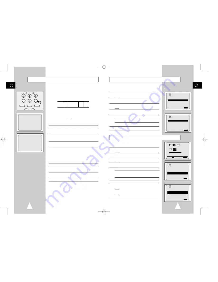 Samsung sv 255B Instruction Manual Download Page 19