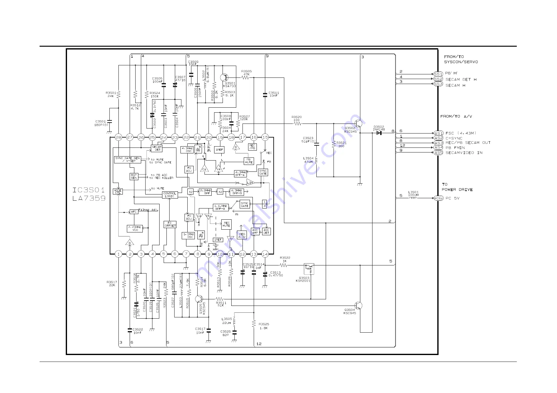 Samsung SV-631 Service Manual Download Page 44