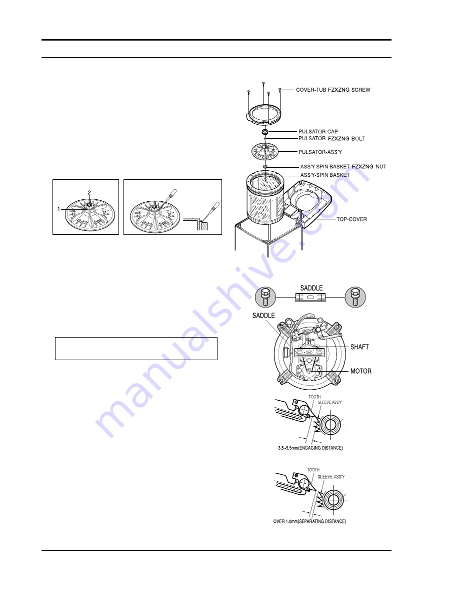 Samsung SW12E1S(P)/XST Service Manual Download Page 21