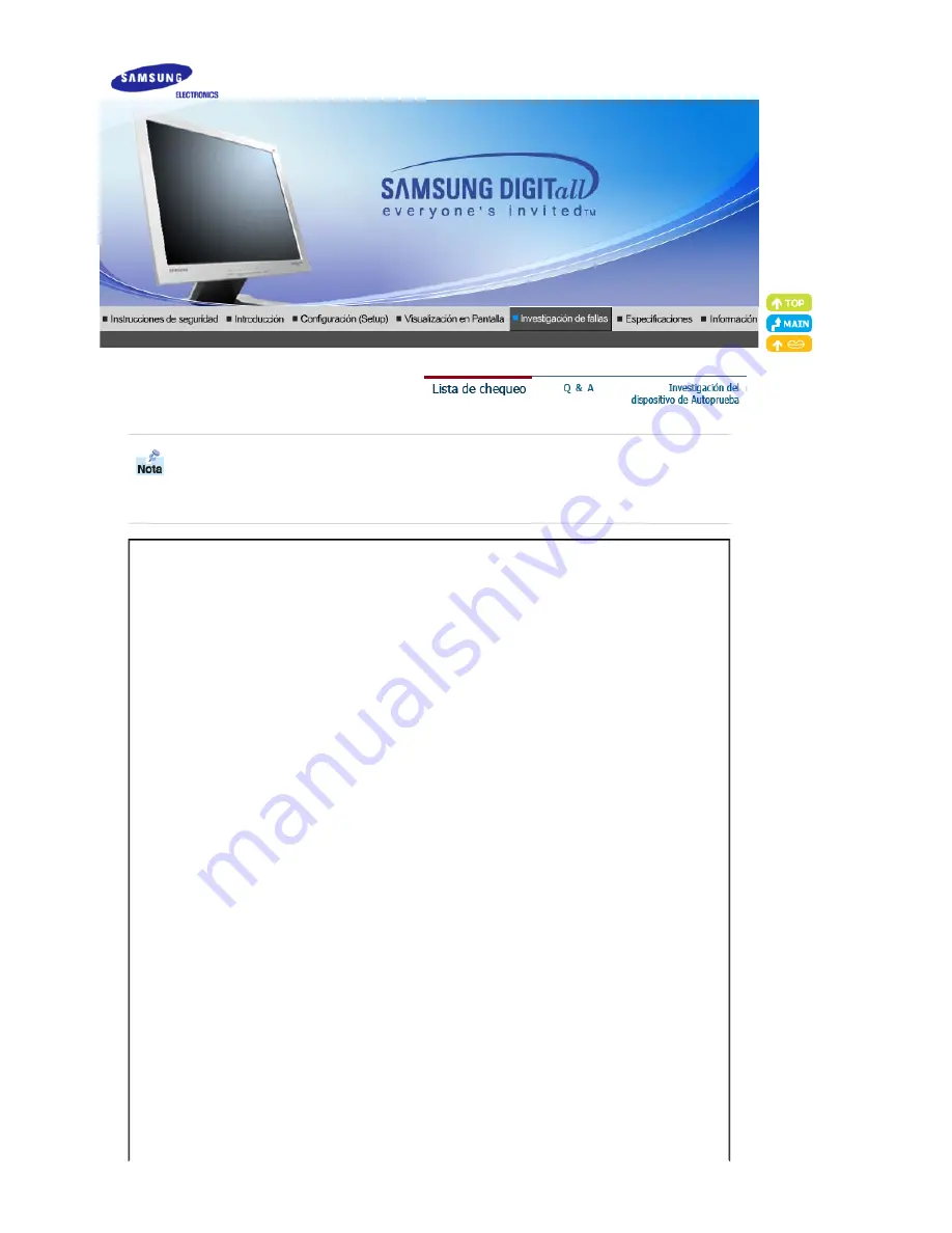 Samsung SyncMaster 151X (Spanish) Manual Del Usuario Download Page 46