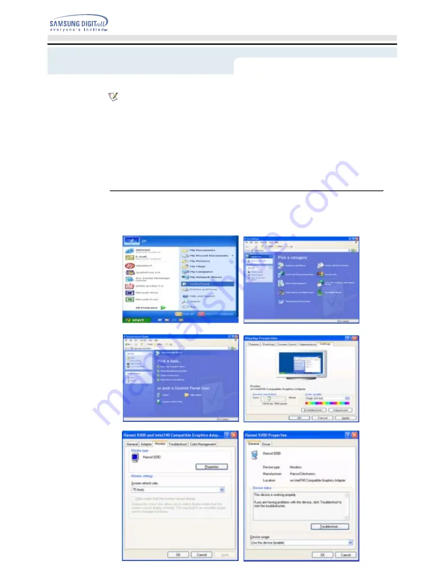 Samsung SyncMaster 152MP User Manual Download Page 20