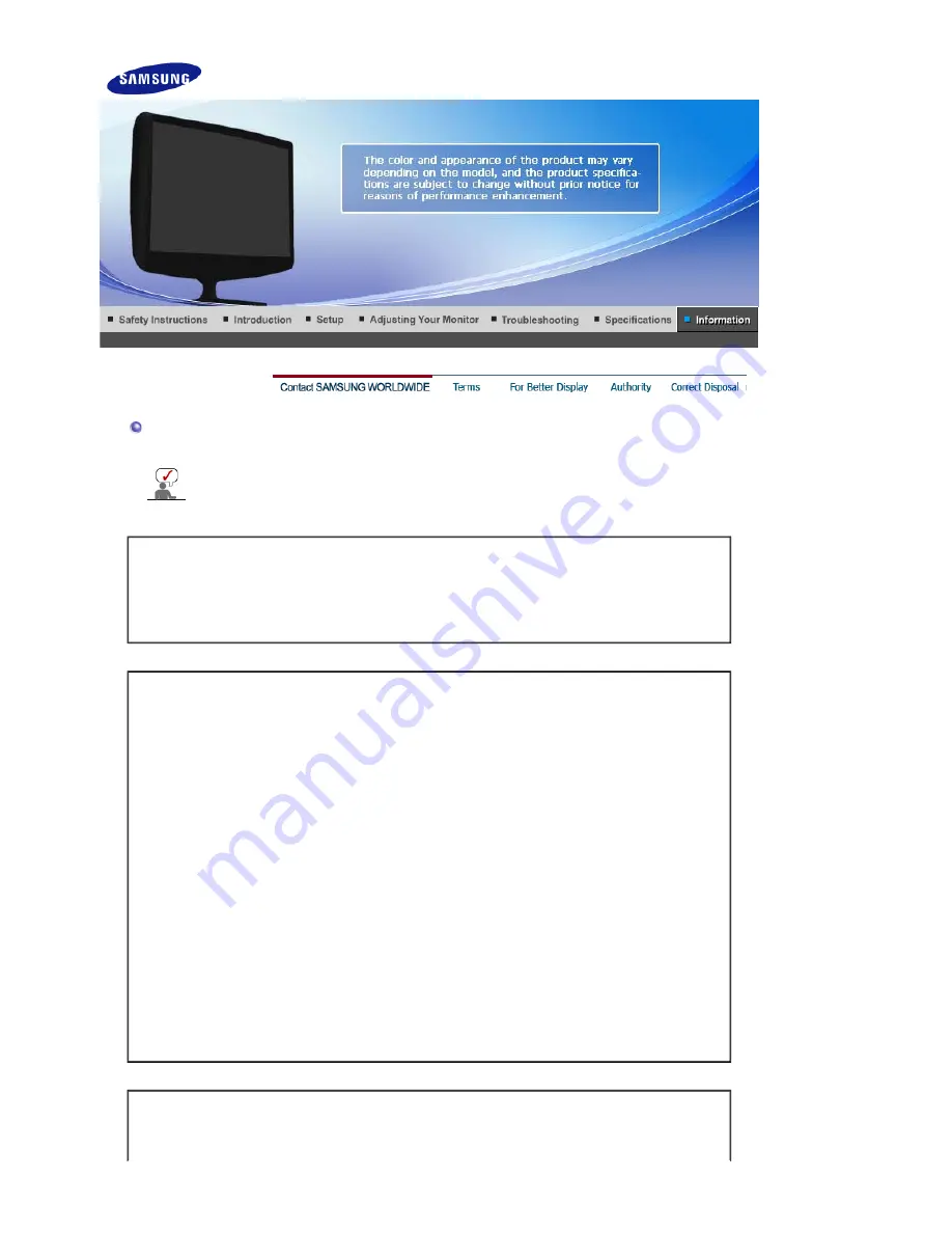 Samsung SyncMaster 2032MW User Manual Download Page 60