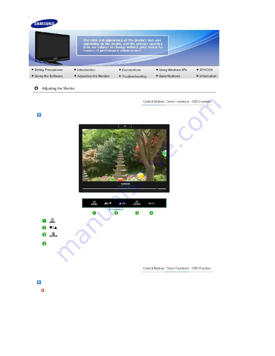 Samsung SyncMaster 220TN User Manual Download Page 71