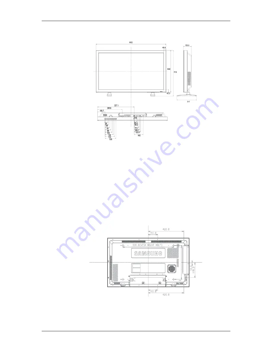 Samsung SyncMaster 400FP-3 User Manuals Download Page 23