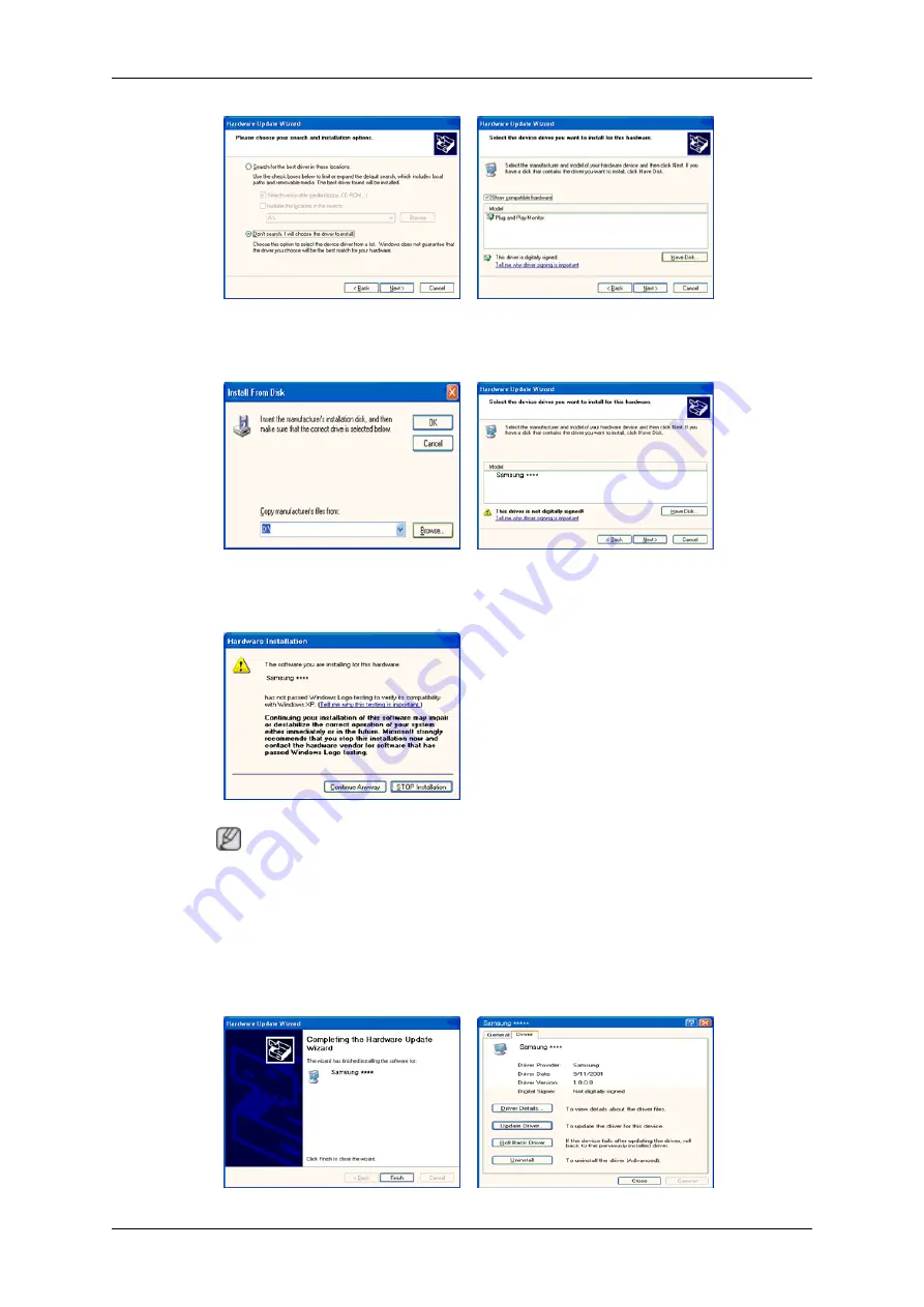 Samsung SyncMaster 460TSN User Manuals Download Page 54