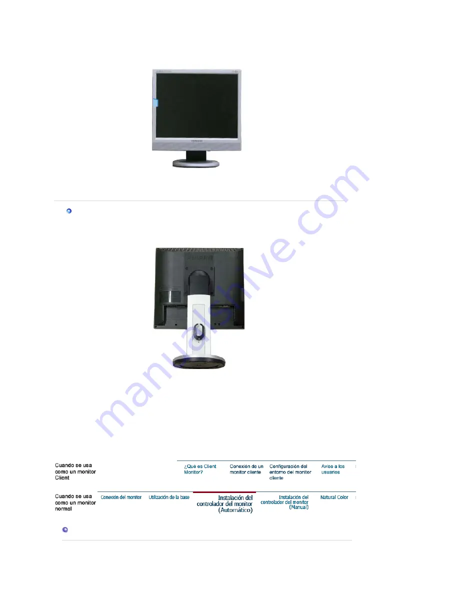 Samsung SyncMaster 710NT (Spanish) Manual Del Usuario Download Page 43