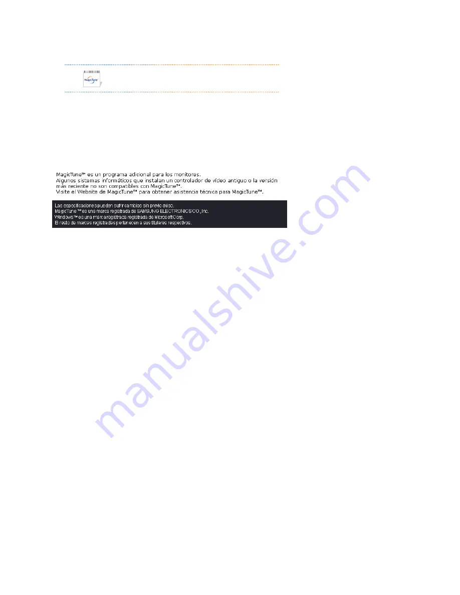 Samsung SyncMaster 710NT (Spanish) Manual Del Usuario Download Page 66